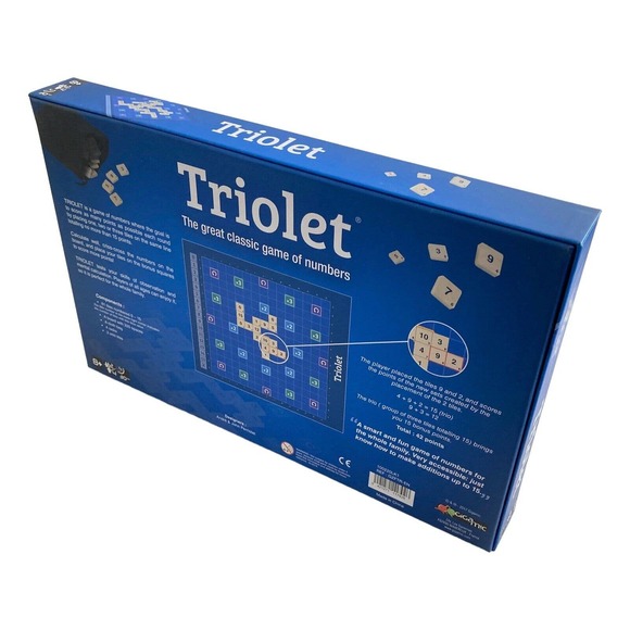 New TRIOLET Game Number Tile Counting Board Game Ages 8+ “Tree-o-LAY” by Gigamic - Picture 8 of 8
